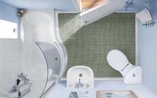 Ремонт ванной, совмещенной с туалетом