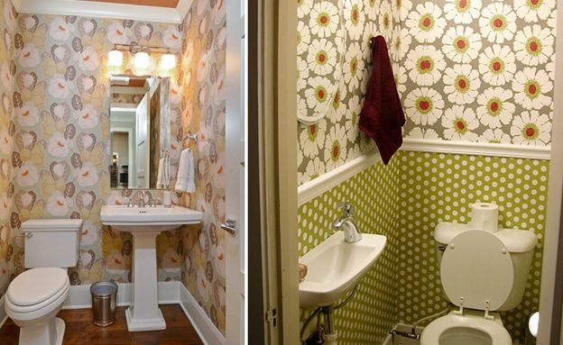 Несколько расцветок обоев