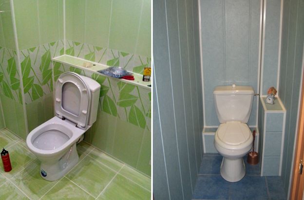 ПВХ-панели в санузле