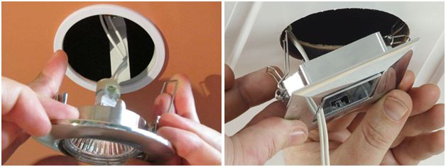 Точечные светильники